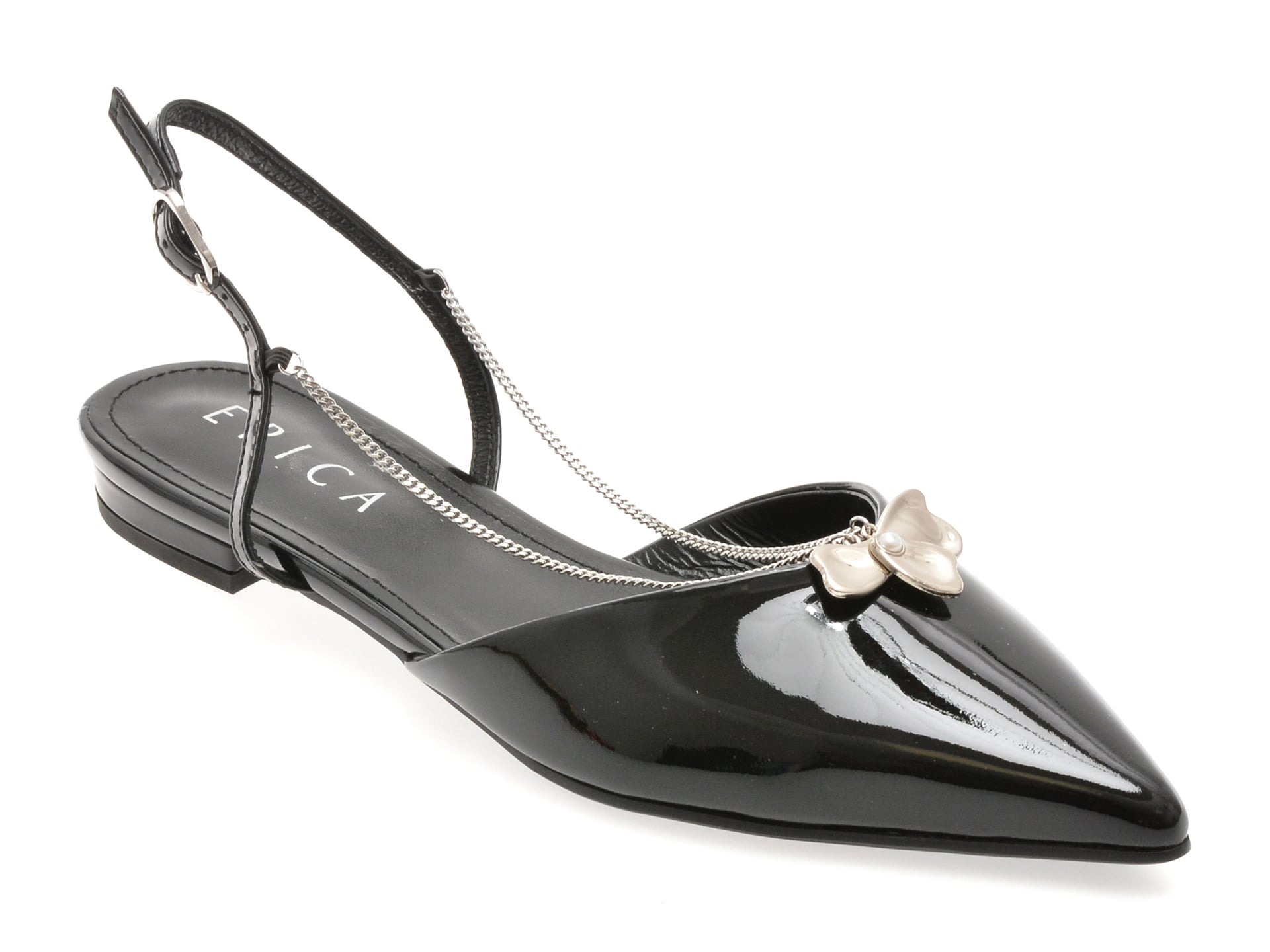 Pantofi Epica Piele Lăcuită | Eleganță Urbană