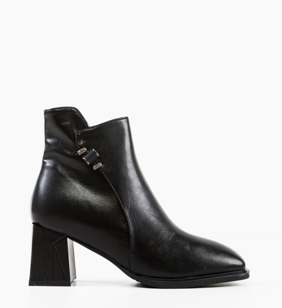 Botine Valbon Negre Depurtat | Confort și Eleganță - imagine 4