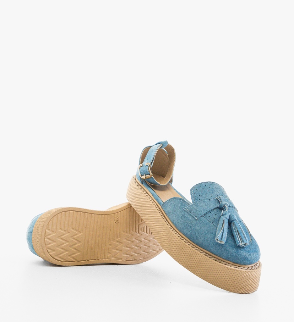 Pantofi Casual Kastor Albastri 2 | Confort Zilnic - imagine 4