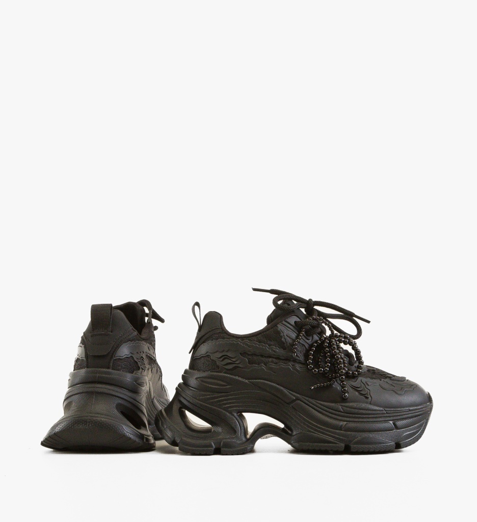 Sneakers Dama Griffith Negri - Stil și Confort - imagine 2