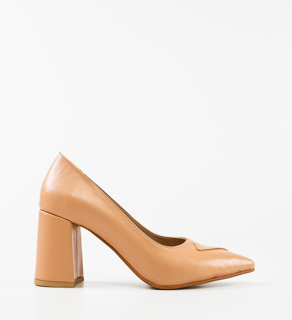 Pantofi Jafanza Nude | Eleganță și Stil - imagine 4