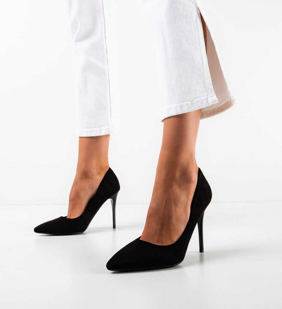 Pantofi cu Toc Ojah Negri | Eleganță și Stil - imagine 2