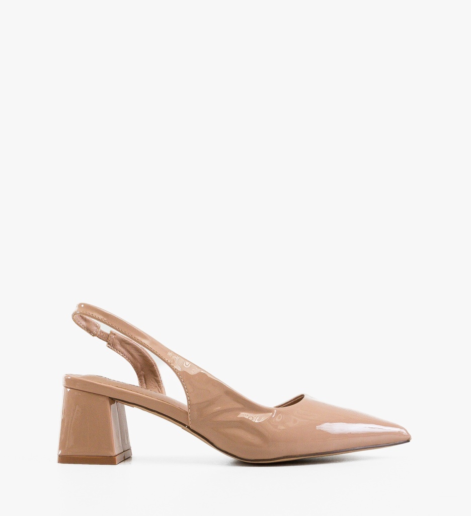 Pantofi Dama Deder Nude 2 Eleganți - imagine 6