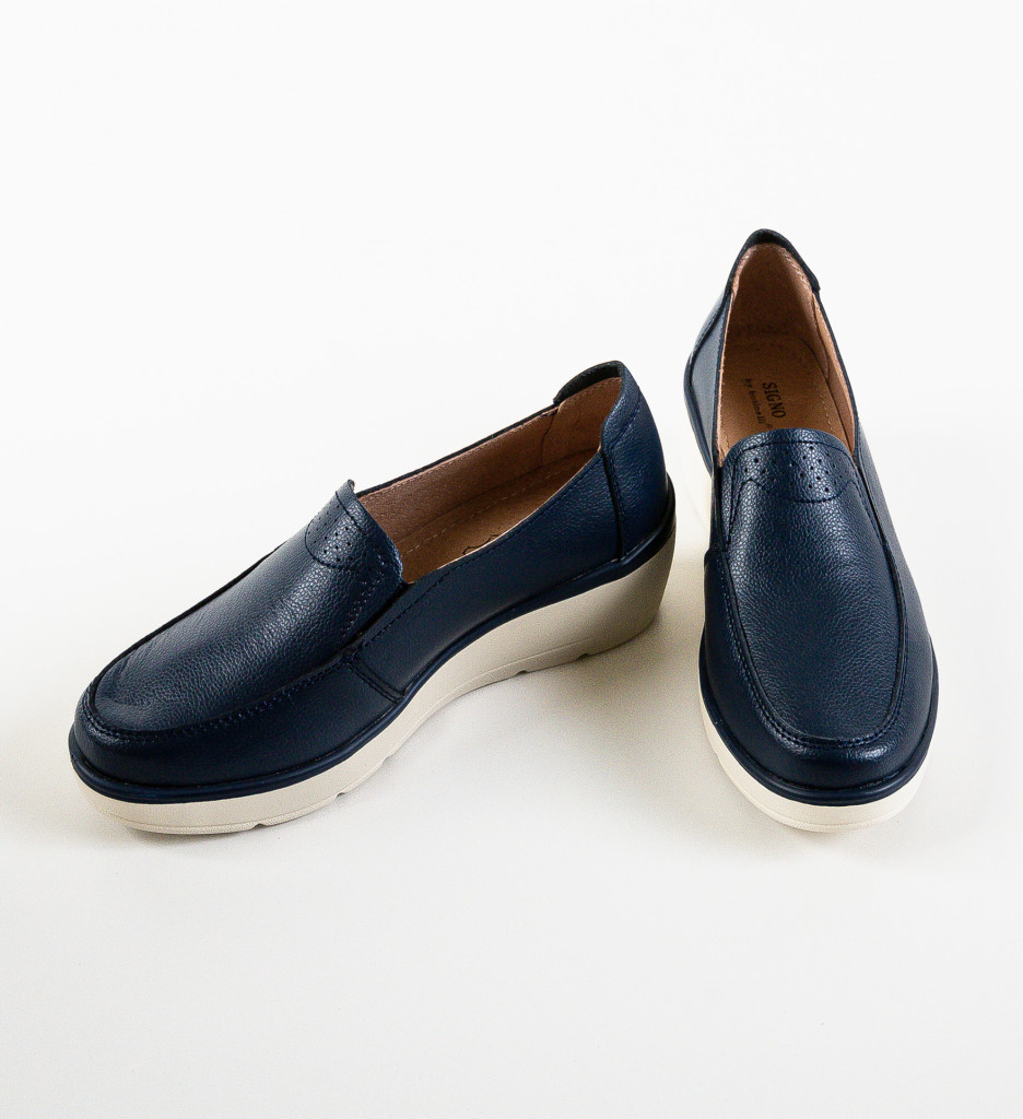 Pantofi Casual Sanam Bleumarin | Confort și Stil - imagine 6