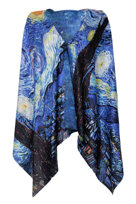 Eșarfă Matase Premium Van Gogh | Shopika