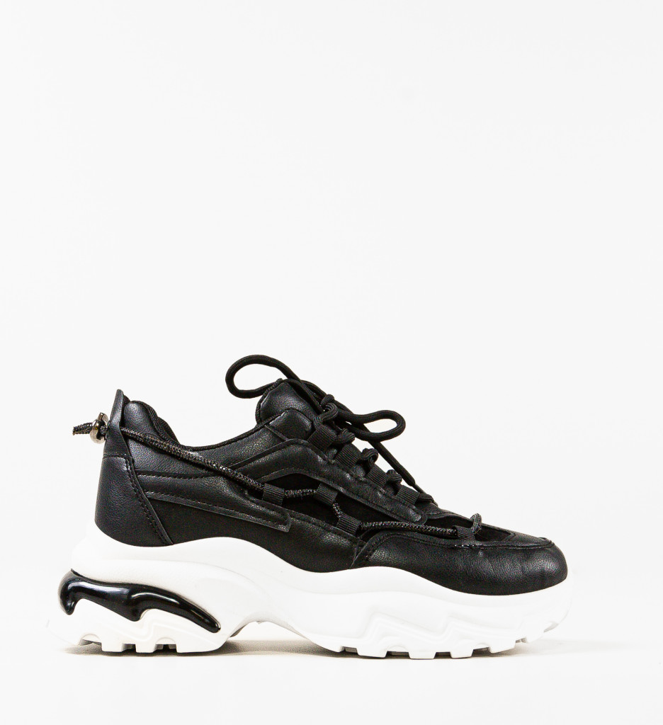 Sneakers dama Heathe Negri - Confort Sport - imagine 5