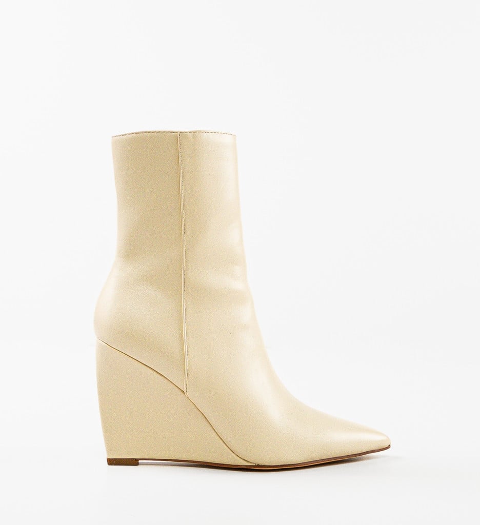 Botine Dama Delila Bej - Eleganță și Confort - imagine 4