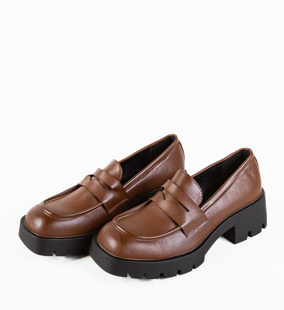 Pantofi Casual Madison Maro - Confort Zilnic - imagine 7