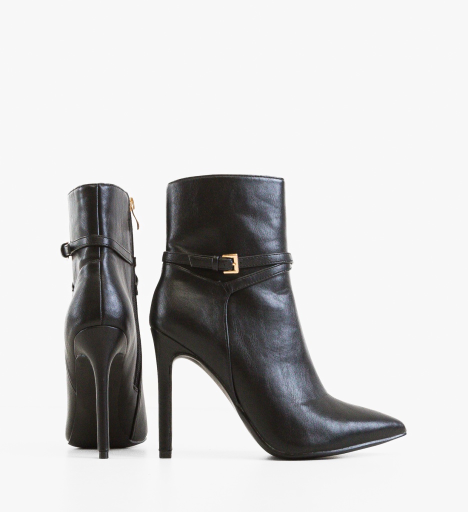 Botine Barbara Negre - Eleganță și Confort - imagine 4