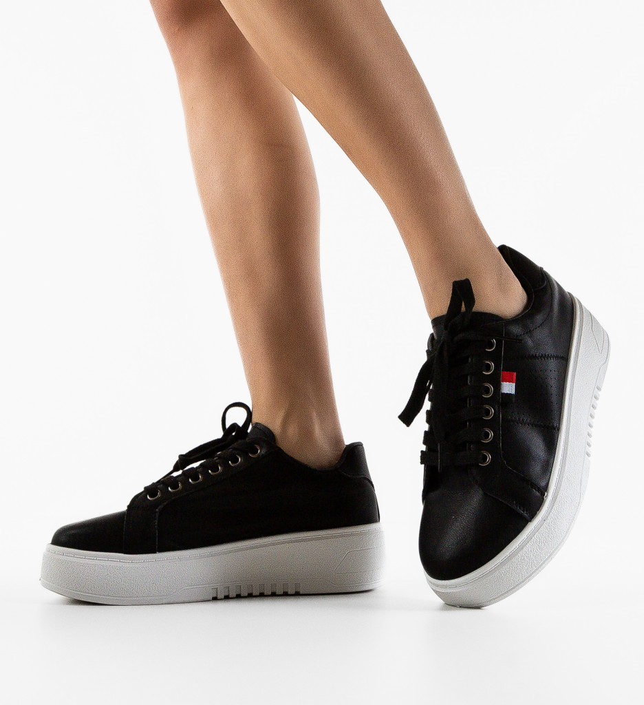 Sneakers Morris Negri - Confort și Stil - imagine 2