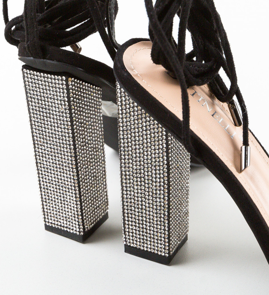 Sandale Starta Negre - Eleganță și Stil - imagine 8