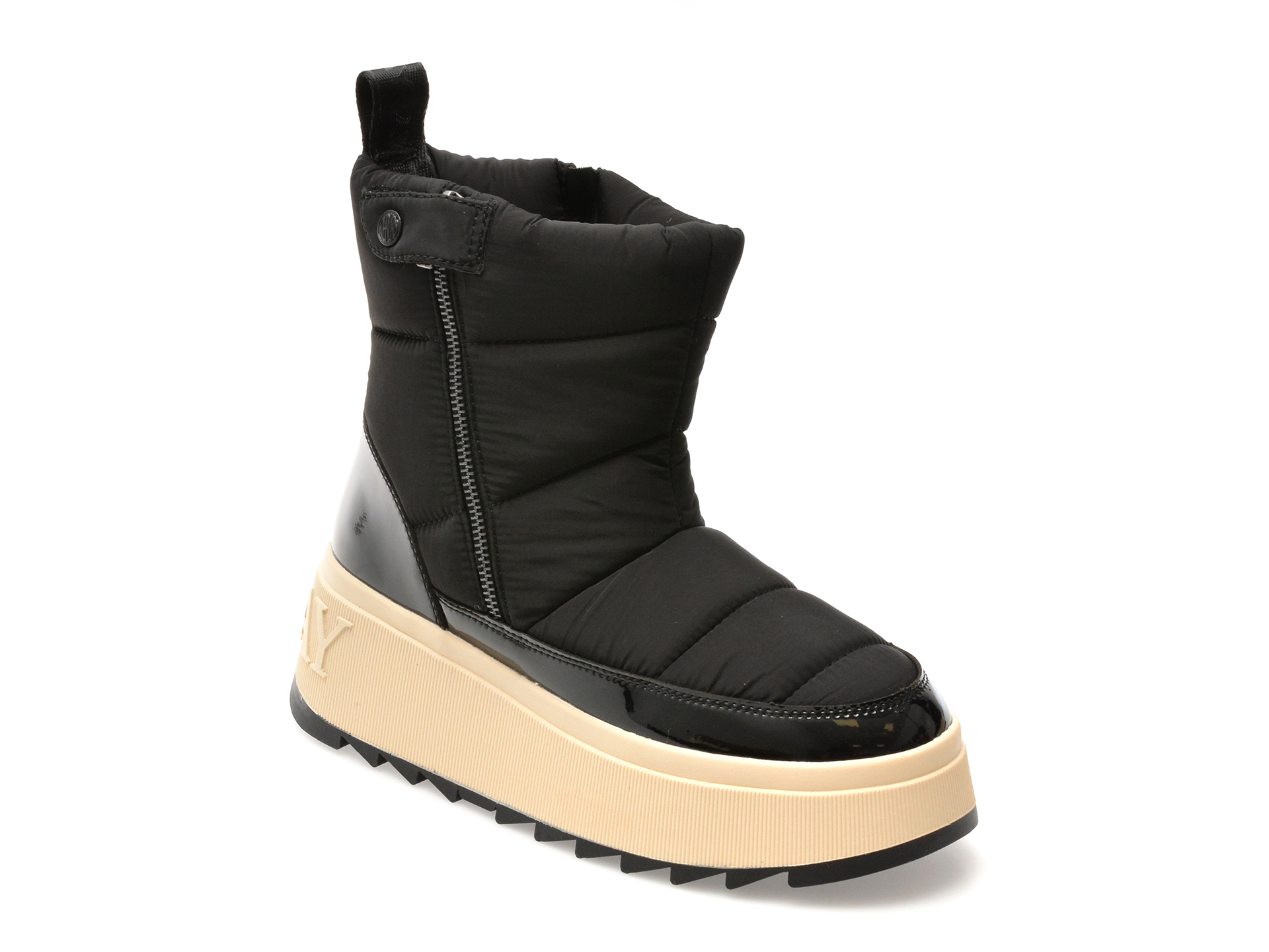 Ghete Replay Negre Textil | Stil și Confort