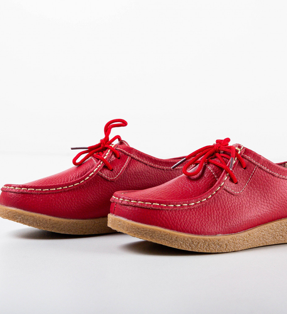 Pantofi Casual Niko Rosii - Stil și Confort - imagine 6