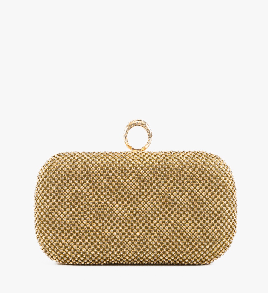 Geanta Plic Klinkar Aurie | Elegantă de Seară