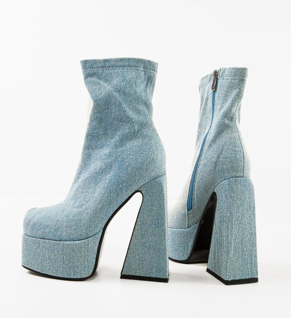 Botine Huron Albastre - Stil și Confort - imagine 7