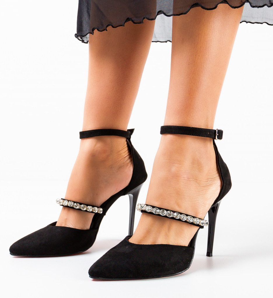Pantofi Dama Volak Negri Eleganți - imagine 3