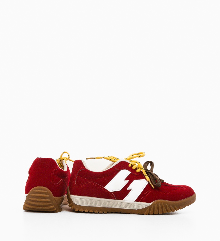 Pantofi Sport Velma Rosii | Confort și Stil - imagine 6
