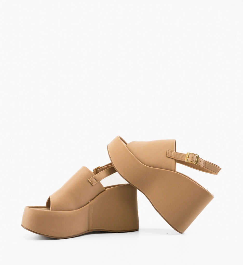 Platforme Ingram Bej - Eleganță și Confort - imagine 6