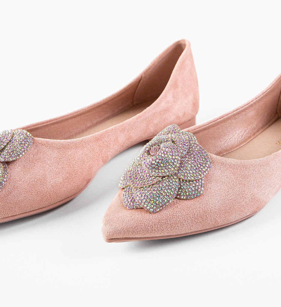 Balerini Dama Orhid Roz - Confort Casual - imagine 7