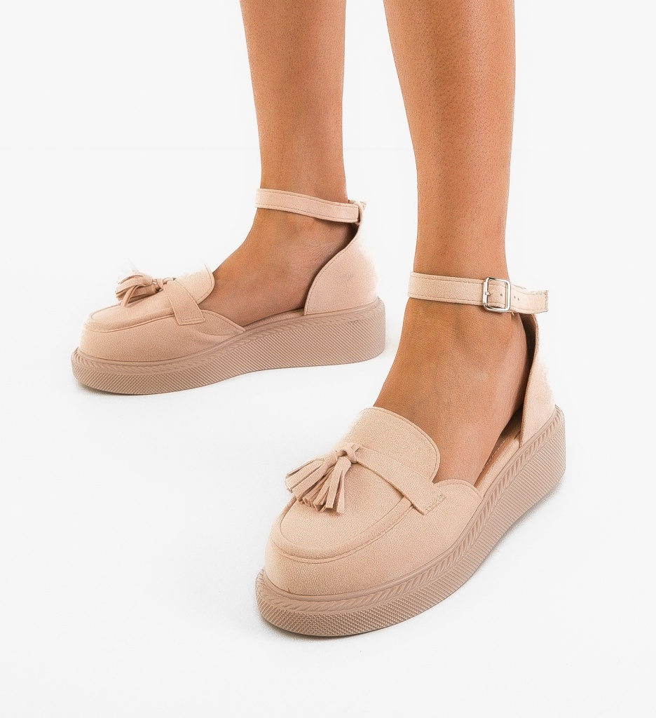 Pantofi Casual Dama Hagge Bej | Stil si Confort