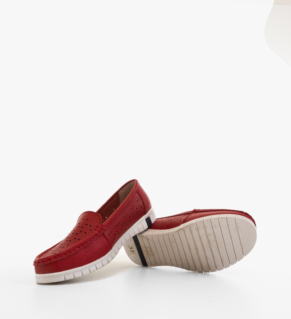 Espadrile Dama Skrell Rosii - Stil & Confort - imagine 5