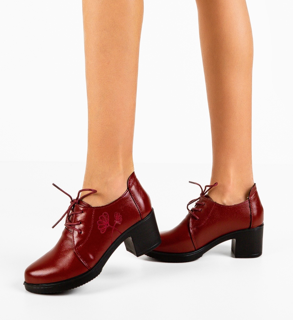 Pantofi Casual Atraxia Rosii - Stil și Confort - imagine 3
