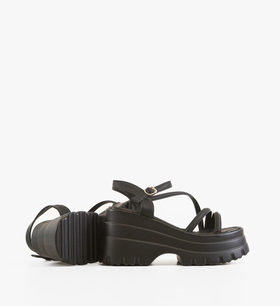 Platforme Dama Jazez Negre - Eleganță și Confort - imagine 3