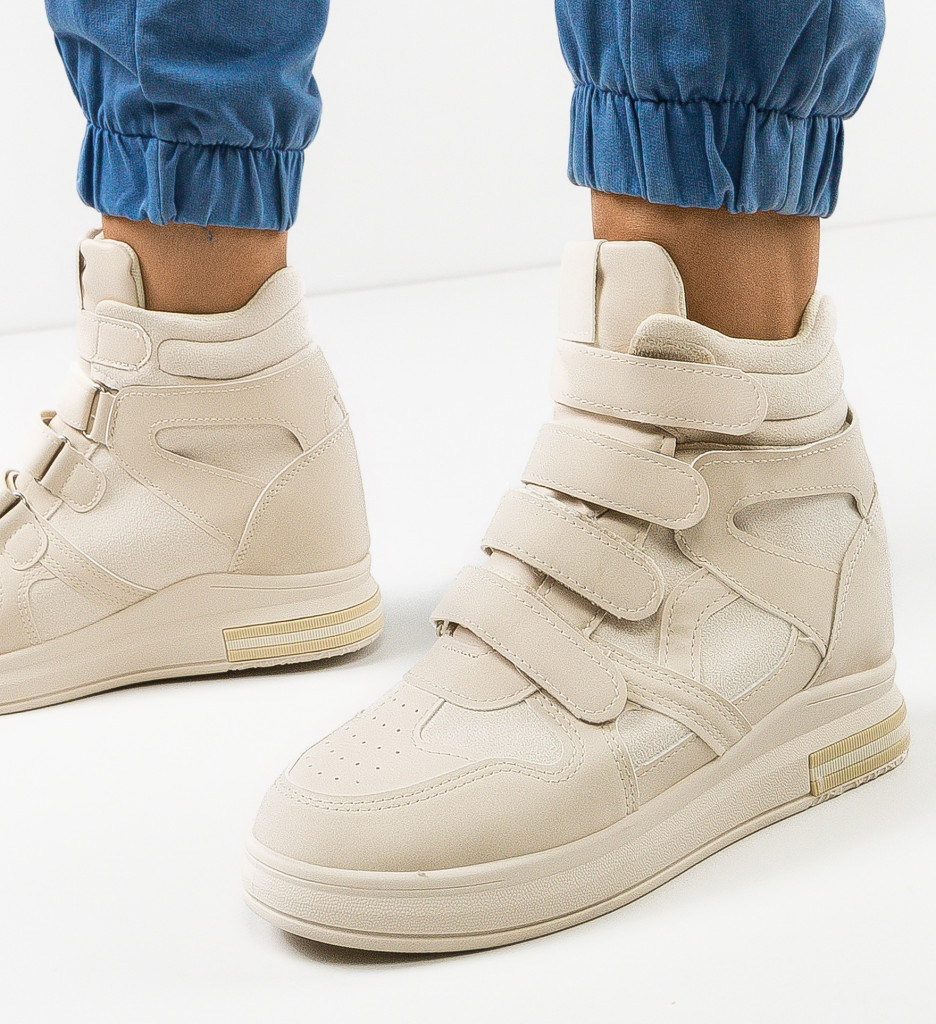 Sneakers Dama Scott Bej | Confort și Stil