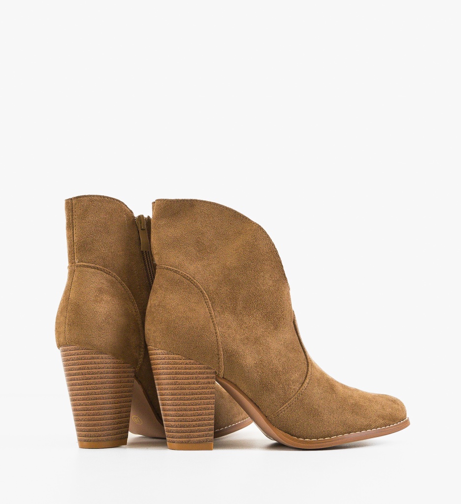 Botine Dama Grace Khaki - Eleganță și Confort - imagine 4