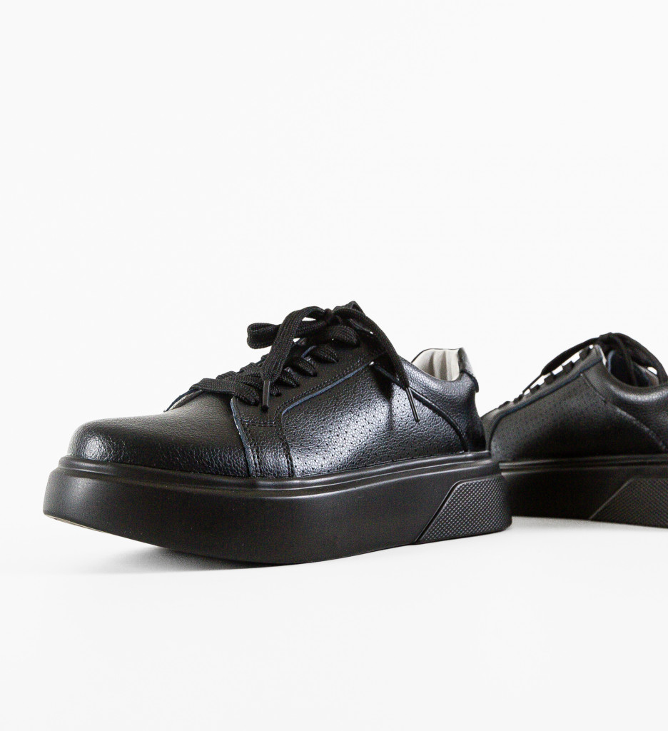 Sneakers Lenox Negri - Confort și Stil Urban - imagine 7