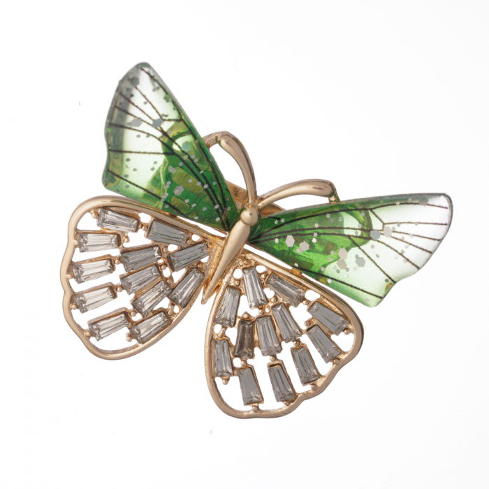 Brosă Fluture Shopika | Eleganță Metalică