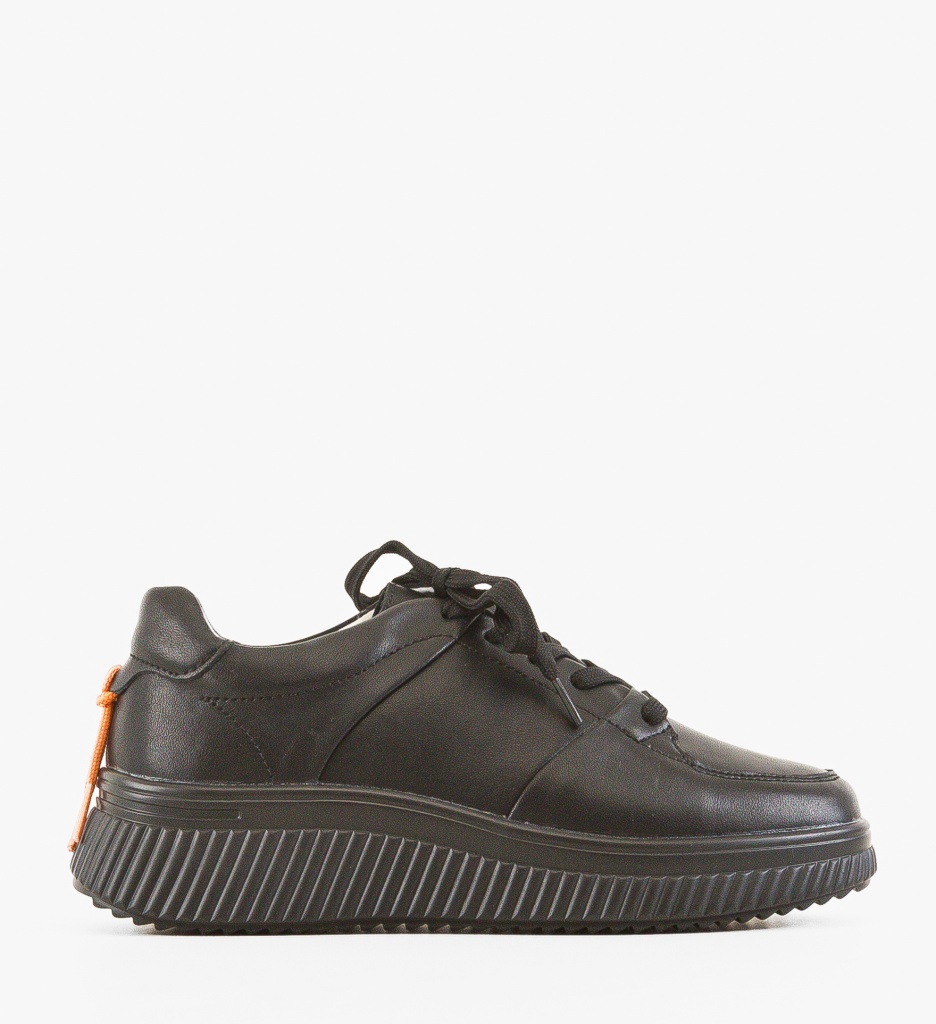 Sneakers Dama Honney Negri - Confort și Eleganță - imagine 4