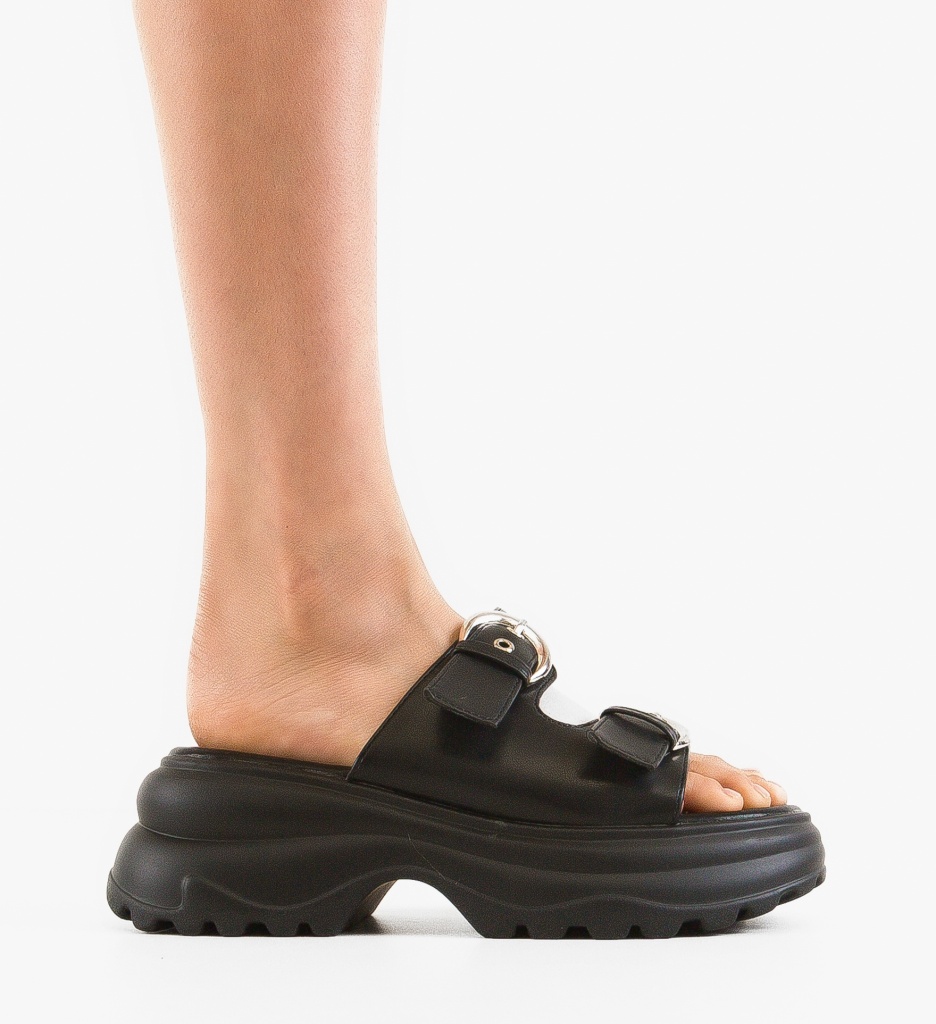 Papuci Dama Hobbs Negri | Stil si Confort - imagine 6