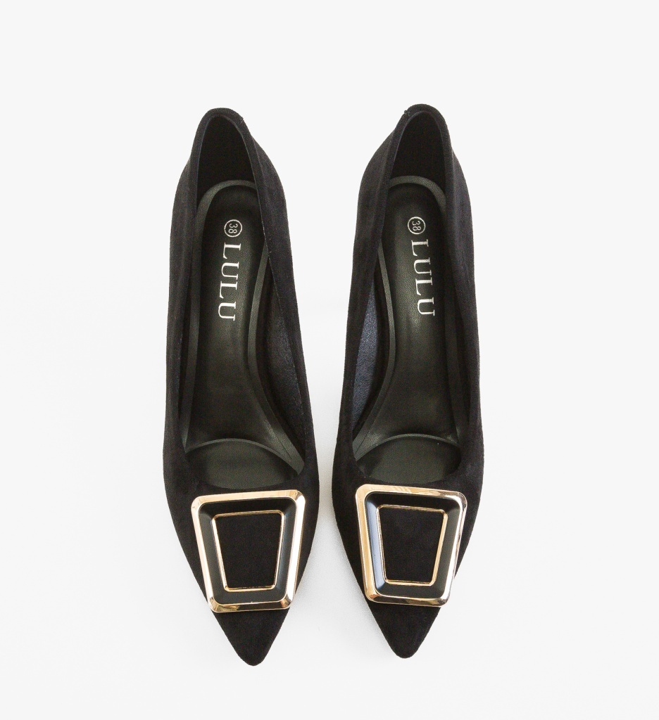 Pantofi Kamy Negri Depurtat - Eleganță și Stil - imagine 4