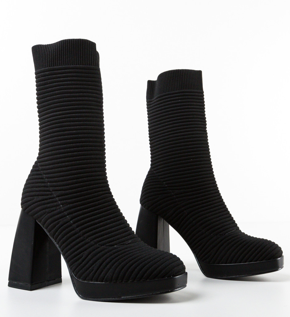Cizme Dama Erok Negre | Eleganță și Stil - imagine 6