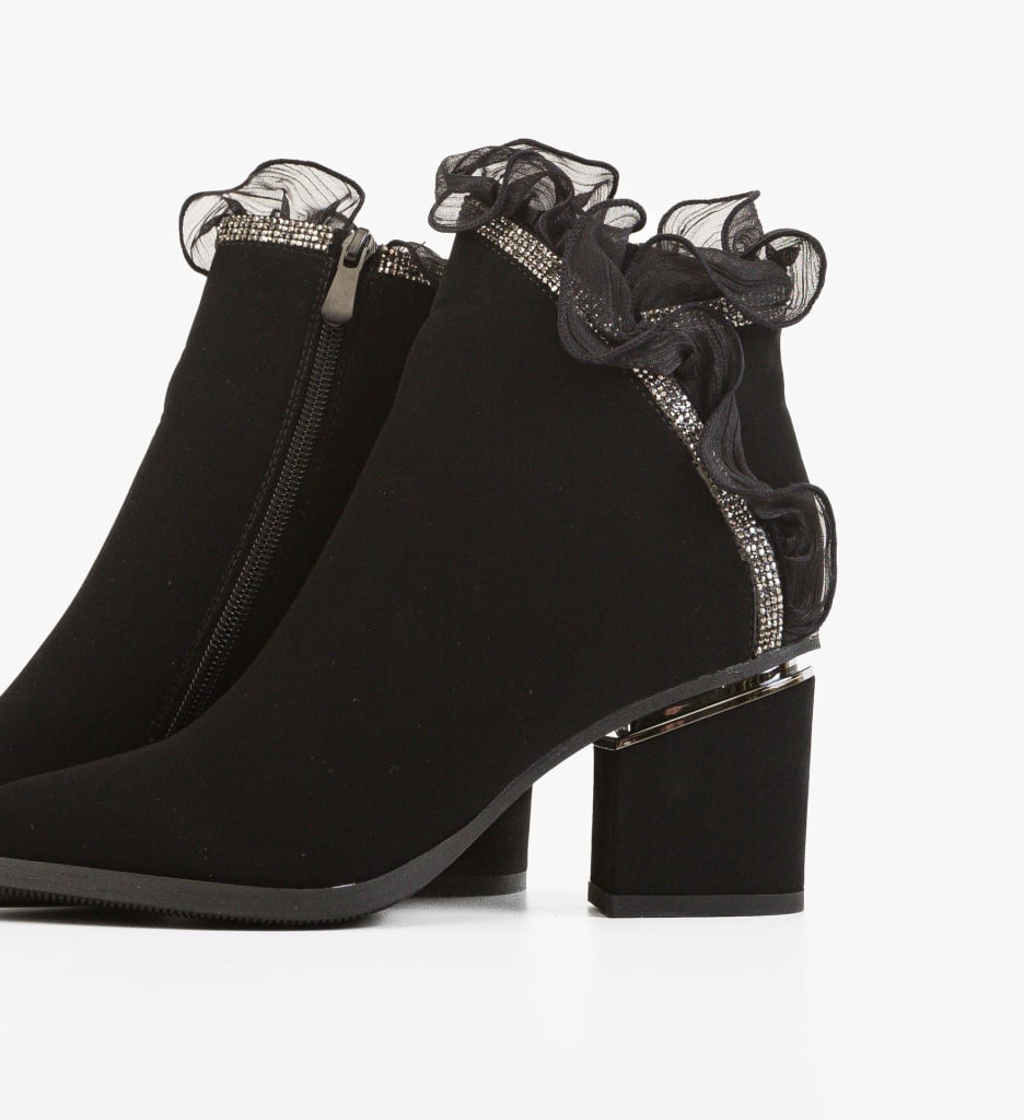 Botine Levine Negre - Eleganță și Confort - imagine 7