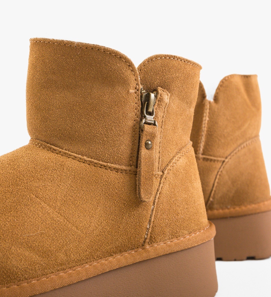 Cizme Ug Nayna Camel Depurtat - Confort Termic - imagine 5