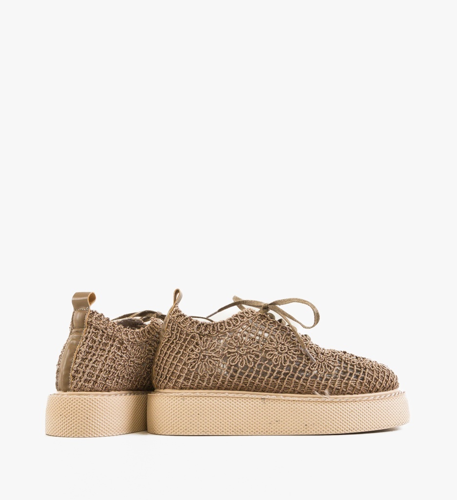 Pantofi Casual Ystory Khaki - Confort și Stil - imagine 5