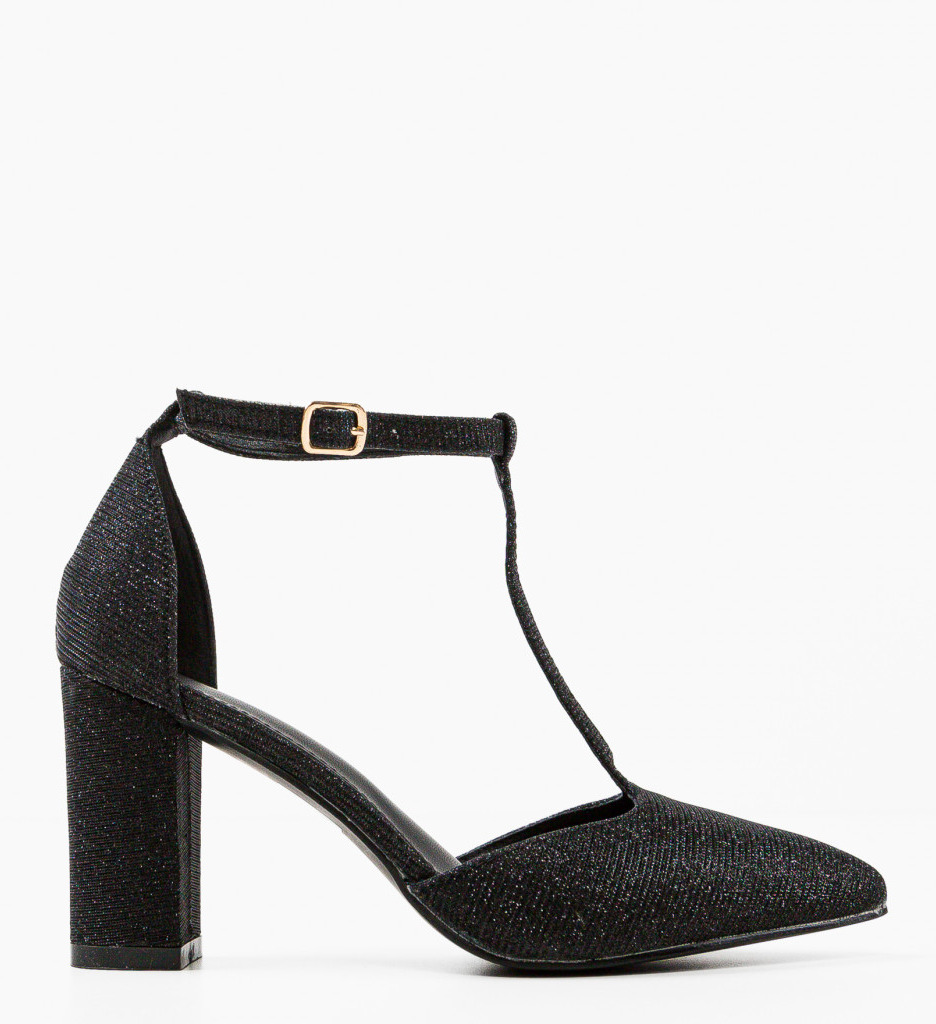 Pantofi cu Toc Select Negru | Eleganță și Stil - imagine 4