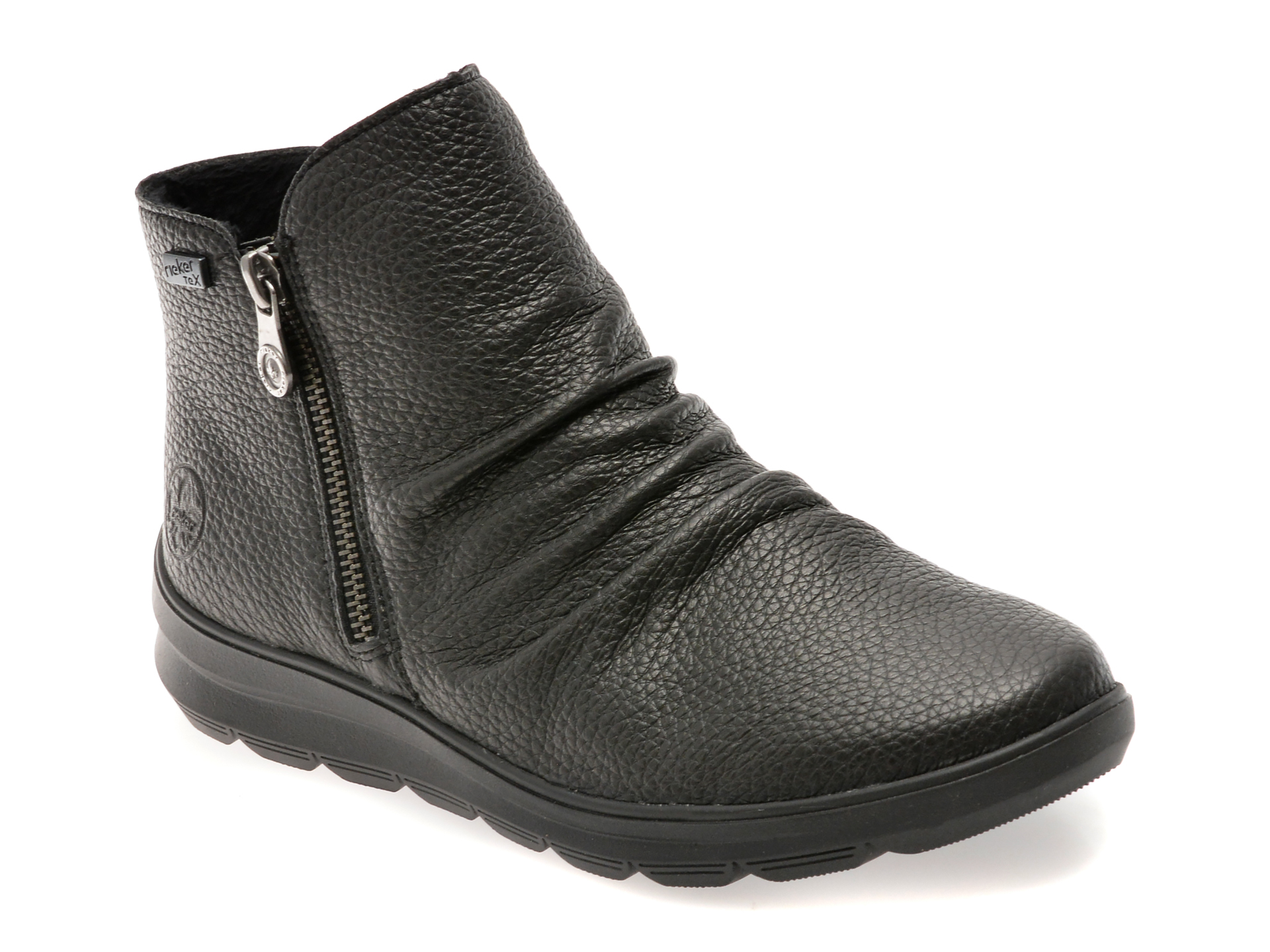 Ghete Rieker Z0056 Negre, Confort și Stil