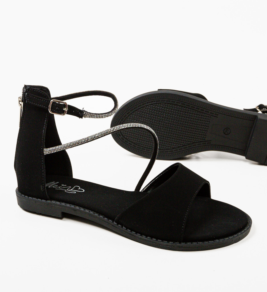 Sandale Stan Negre | Eleganță și Confort - imagine 8