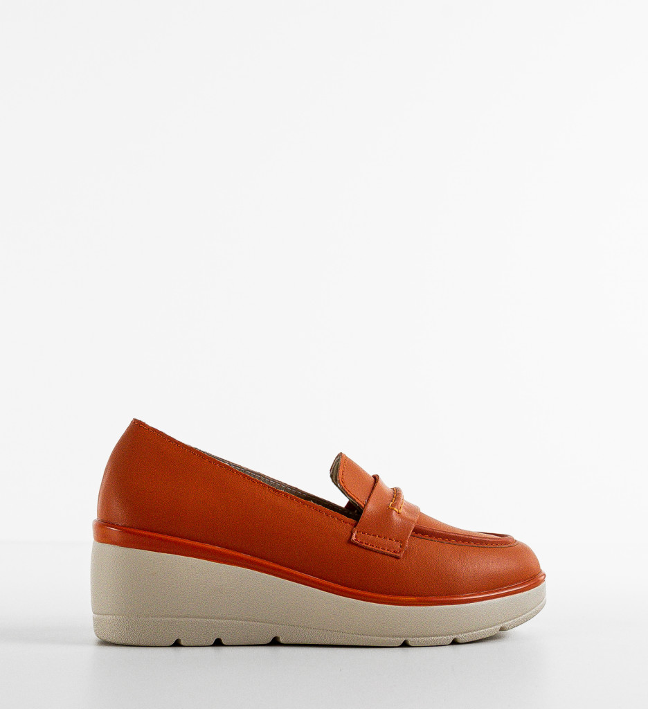 Pantofi Teyana Portocalii | Stil și Confort - imagine 5