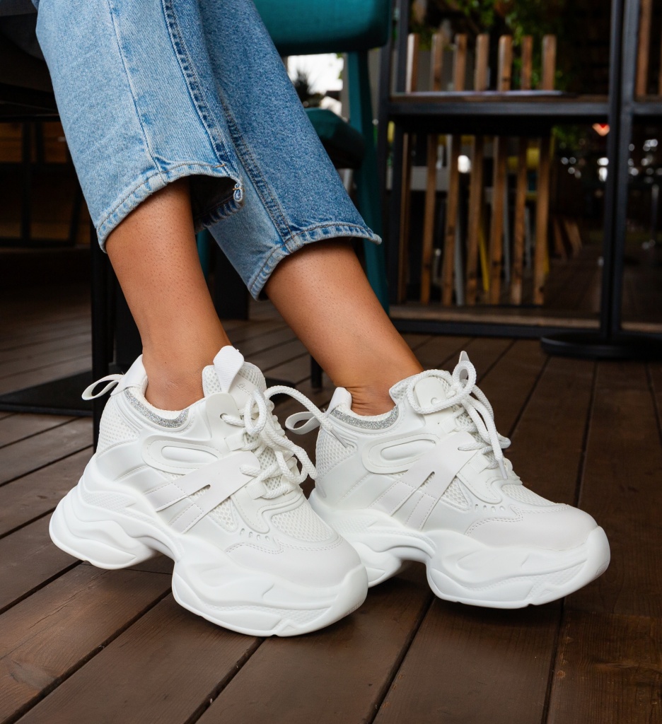 Sneakers Dama Frikan Albi - Confort & Stil - imagine 2