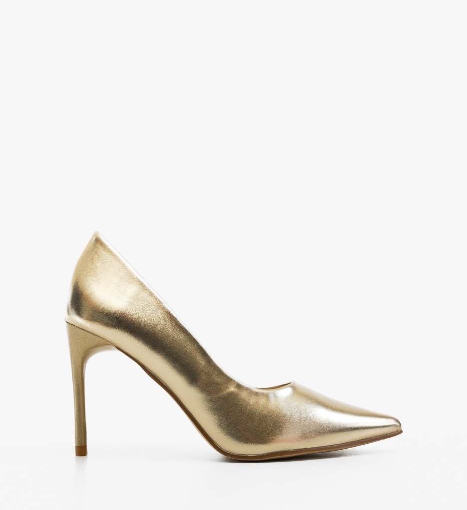 Pantofi Stiletto Neybar Aurii - Eleganță Maximă - imagine 4