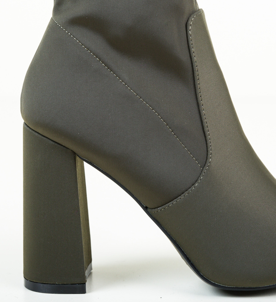 Botine Cash Verzi - Eleganță și Stil - imagine 7