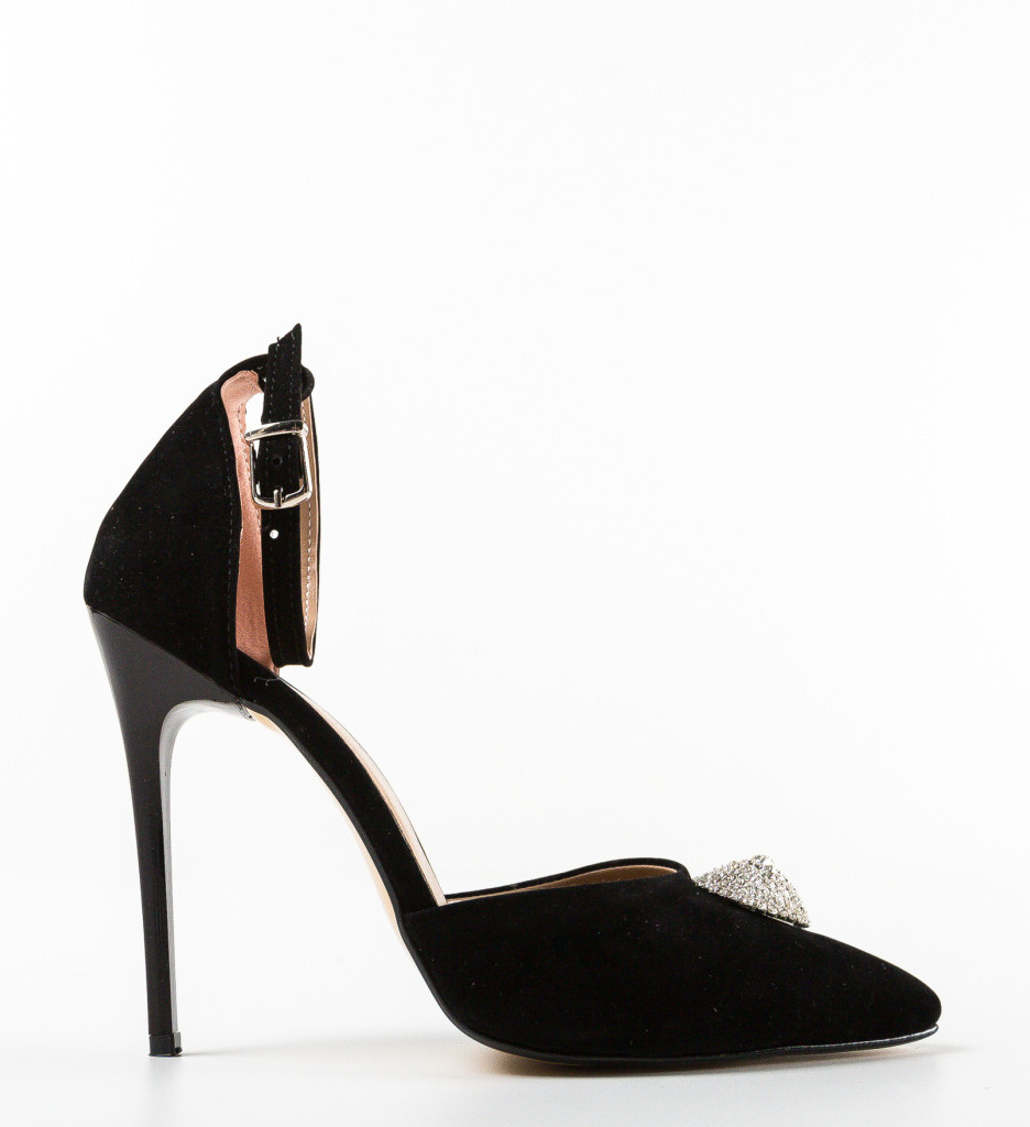 Pantofi Arahan Negri Eleganți cu Toc - imagine 6