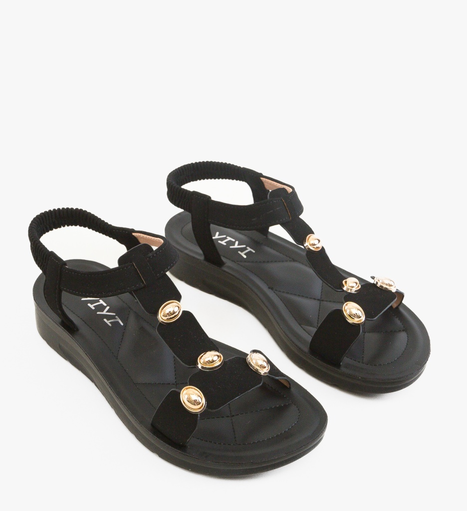 Sandale Dama Peters Elegante, Negre - imagine 3