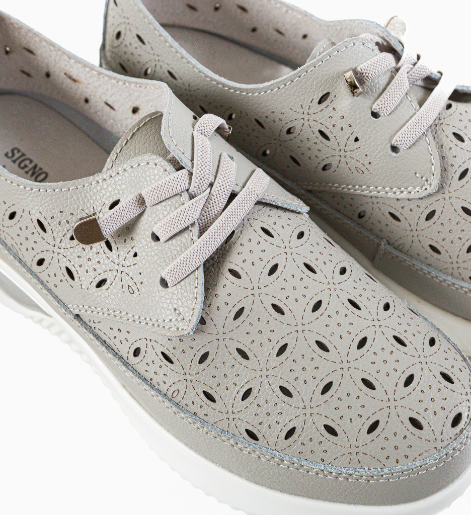 Pantofi Casual Gri | Stil și Confort Zilnic - imagine 6