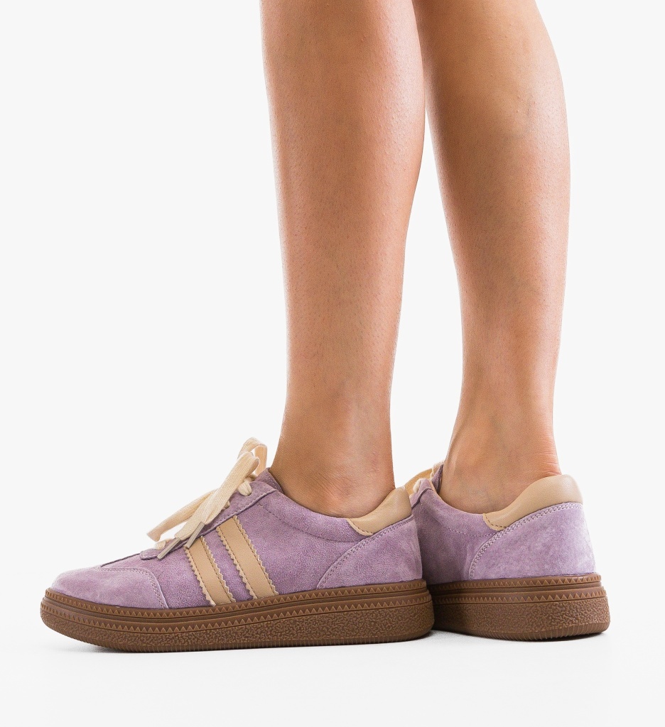 Sneakers Dama Marok Mov - Stil și Confort - imagine 4