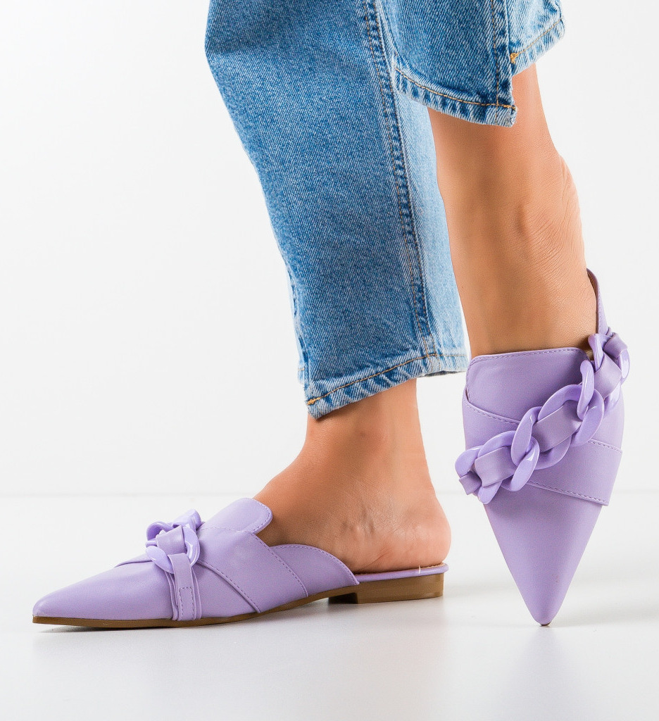 Saboti Gaines Mov - Confort si Stil Casual - imagine 4